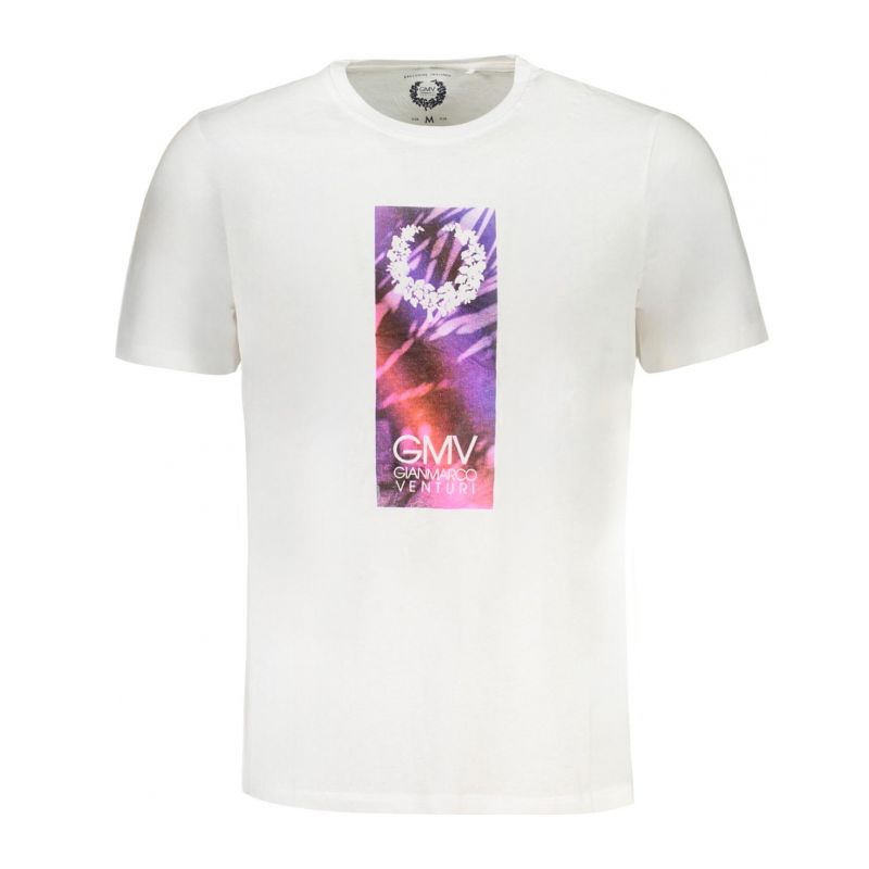 Мъжка тениска GIAN MARCO VENTURI AU01417MARINO_BIWHITE