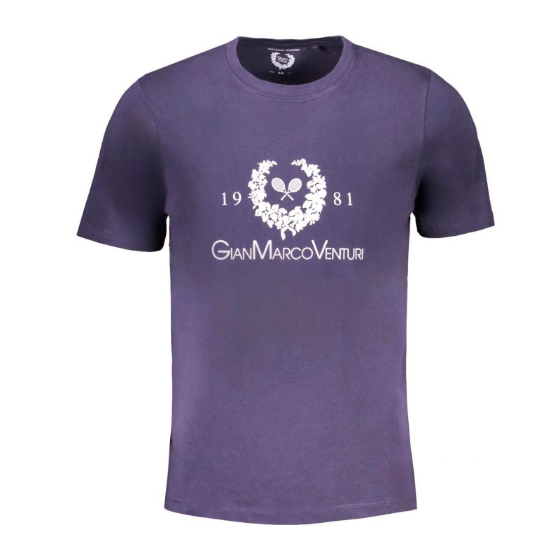 Мъжка тениска GIAN MARCO VENTURI AU01419LINO_BLNIGHBL
