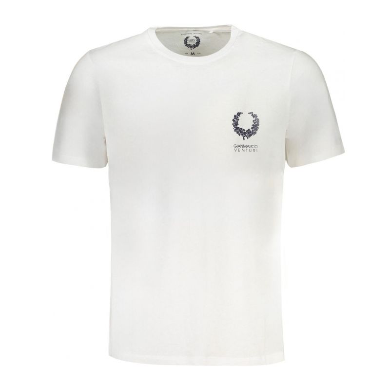 Мъжка тениска GIAN MARCO VENTURI AU01413ALVARO_BIWHITE