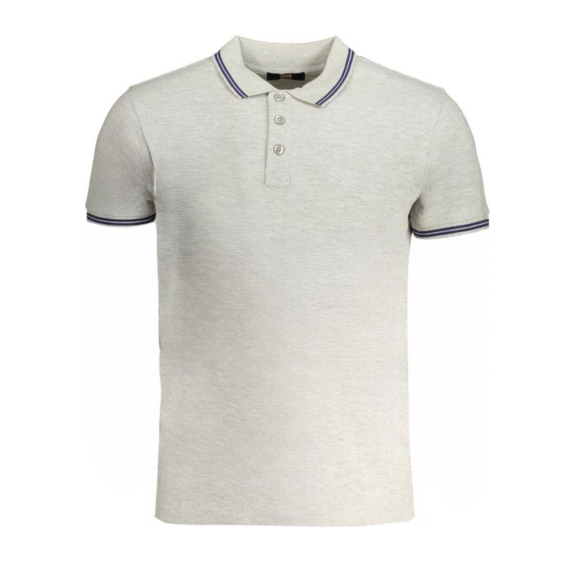 Мъжка тениска CAVALLI CLASS QXT64XKB002_GRGREYB