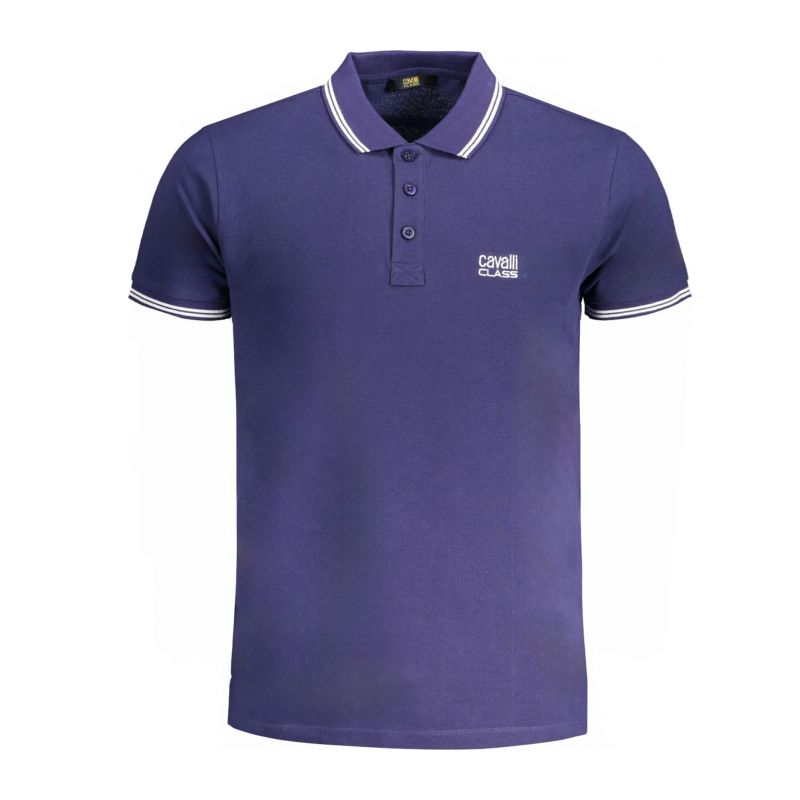 Мъжка тениска CAVALLI CLASS QXT64YKB002_BLNAVYW