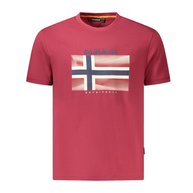 Мъжка тениска NAPAPIJRI NP0A4IE5SLARISS_ROR1E