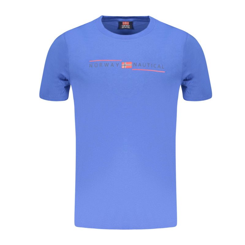Мъжка тениска NORWAY 1963 856020_BLBLUETT
