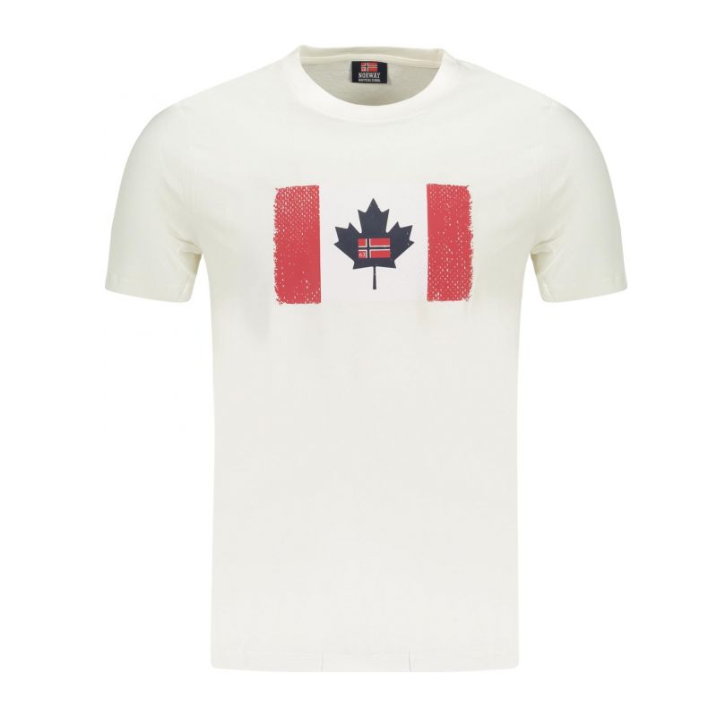 Мъжка тениска NORWAY 1963 856040_BIWHITE