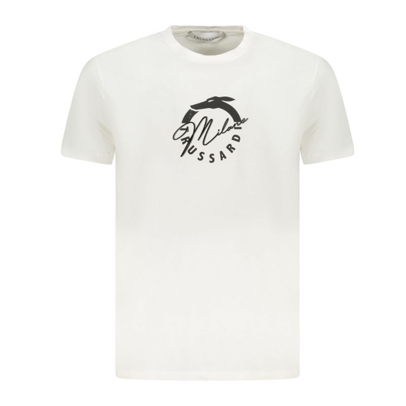 Мъжка тениска TRUSSARDI TRU25MTS01_BI01WHIT