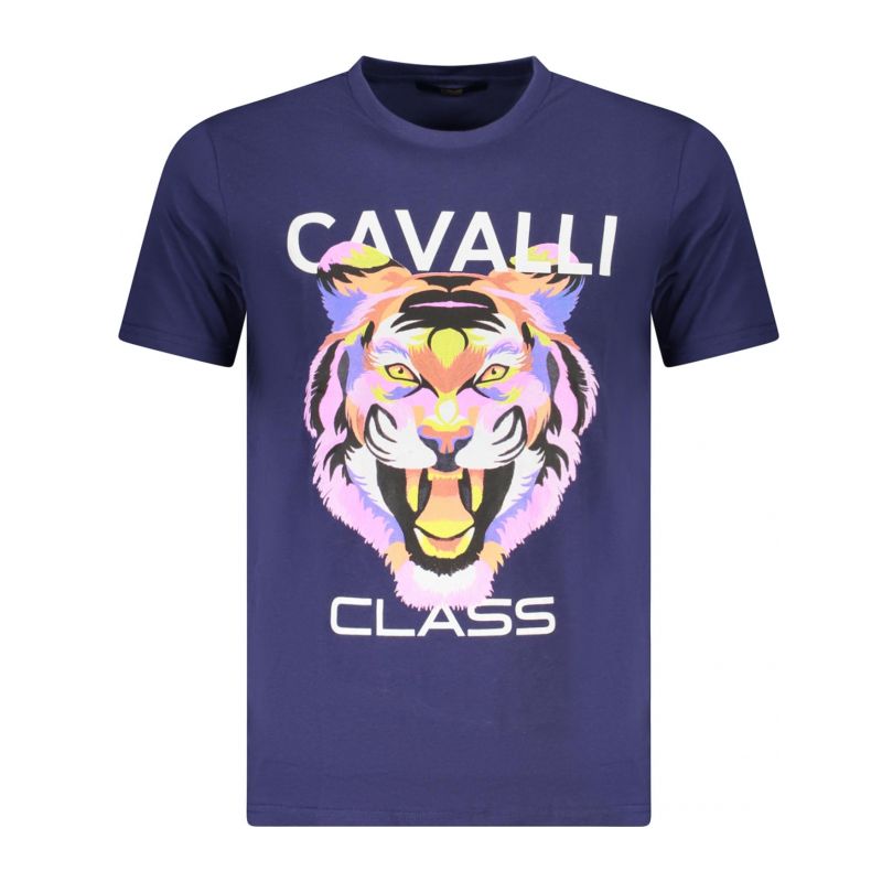 Мъжка тениска CAVALLI CLASS TXT60FJD060_BL04551
