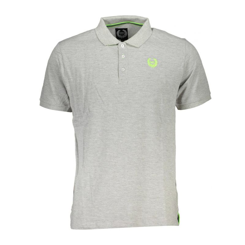 Мъжка тениска GIAN MARCO VENTURI AU00011P-FABIEN_GRIGIO_GREY-MELANGE