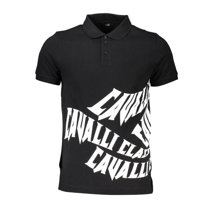 Мъжка тениска CAVALLI CLASS QXT64A-JD060_NERO_05051