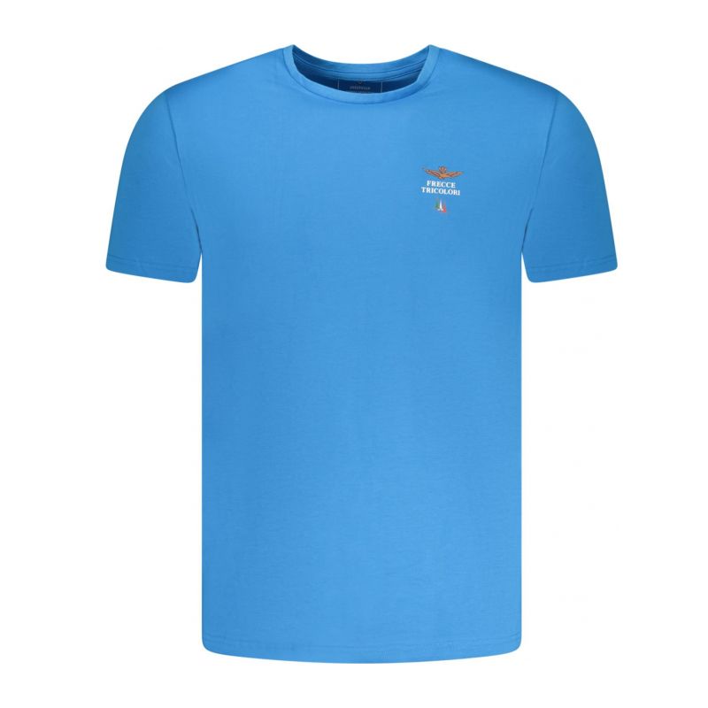 Мъжка тениска за връхно облекло в светлосиня цветн AERONAUTICA MILITARE SCOTI005J508_AZ20094