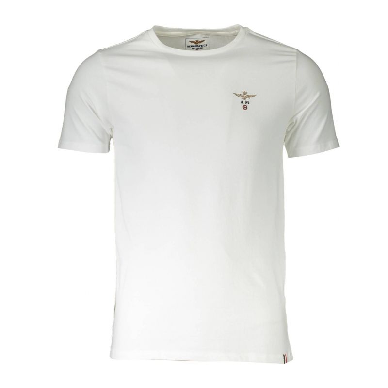 Мъжка тениска за открито , бяла AERONAUTICA MILITARE SCOTI001J508_205695A_BIANCO7300