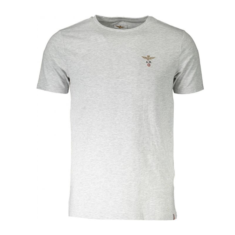 Мъжка тениска за открито , сива AERONAUTICA MILITARE SCOTI001J508_E59C21C_GRIGIO1717