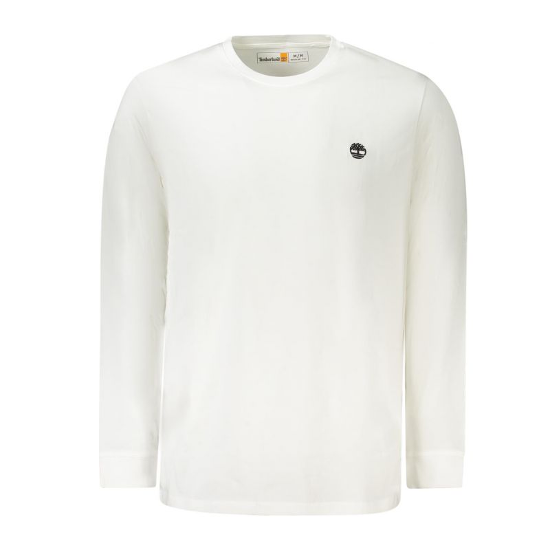 Мъжка тениска с дълъг ръкав , бяла TIMBERLAND TB0A2FQD_BI100