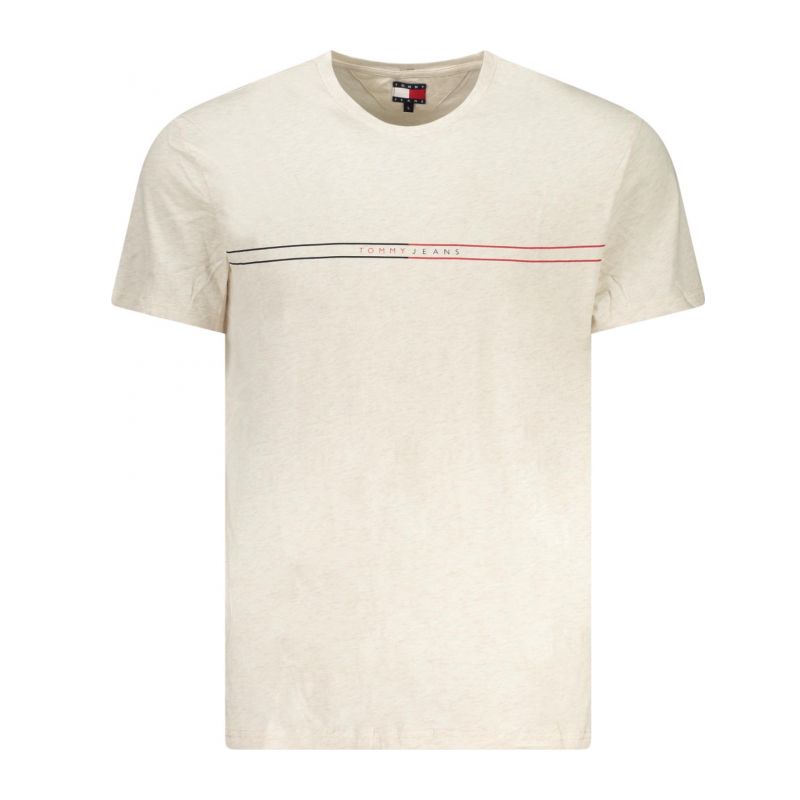 Мъжка тениска с къс ръкав , бежова TOMMY HILFIGER DM0DM20779_BEAE3