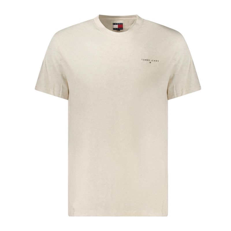 Мъжка тениска с къс ръкав , бежова TOMMY HILFIGER DM0DM21780_BEAE3