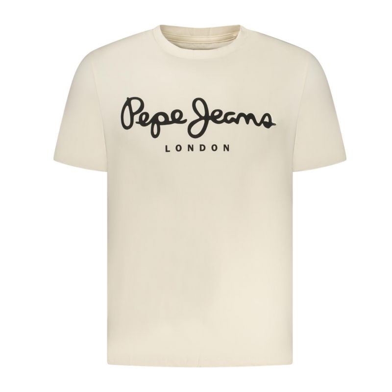 Мъжка тениска с къс ръкав , бежова PEPE JEANS PM5010177ORIGINALSTRETCHN_BE804