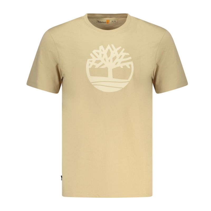 Мъжка тениска с къс ръкав , бежова TIMBERLAND