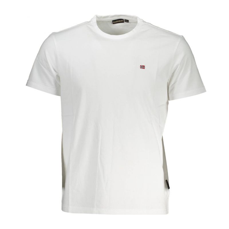 Мъжка тениска с къс ръкав , бяла NAPAPIJRI NP0A4H8DSALISSSSUM_460C819_BIANCO002