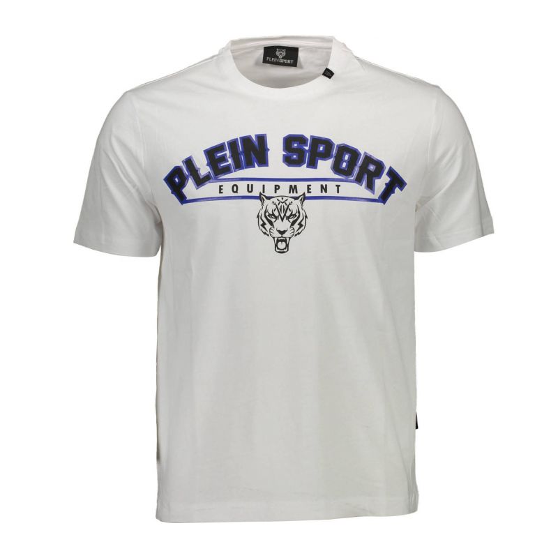 Мъжка тениска с къс ръкав , бяла PLEIN SPORT TIPS114_B618189_BIANCO01WH