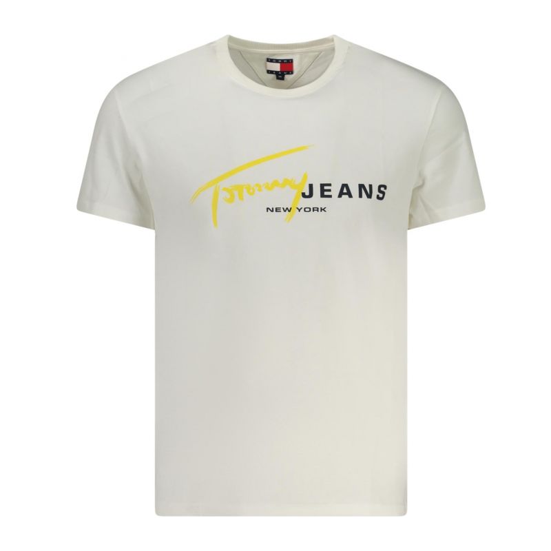 Мъжка тениска с къс ръкав , бяла TOMMY HILFIGER DM0DM20817_BIYBL