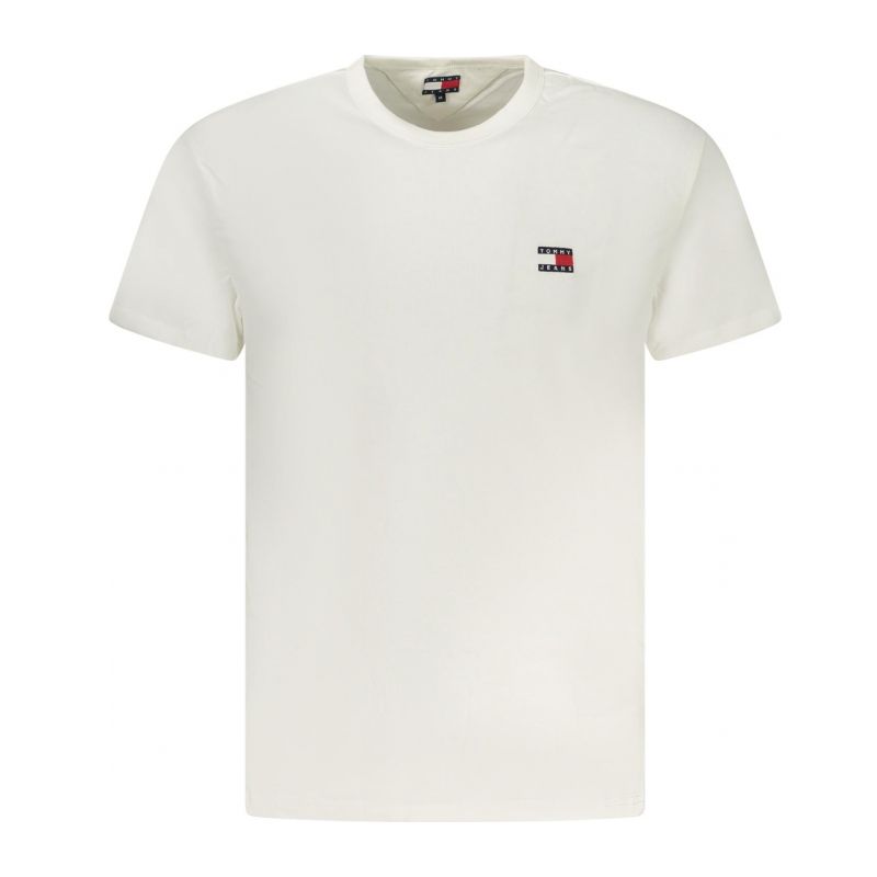 Мъжка тениска с къс ръкав , бяла TOMMY HILFIGER DM0DM20322_BIYBL