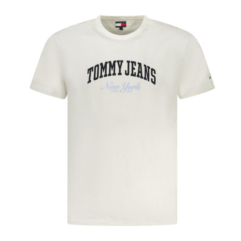 Мъжка тениска с къс ръкав , бяла TOMMY HILFIGER DM0DM20362_BIYBL