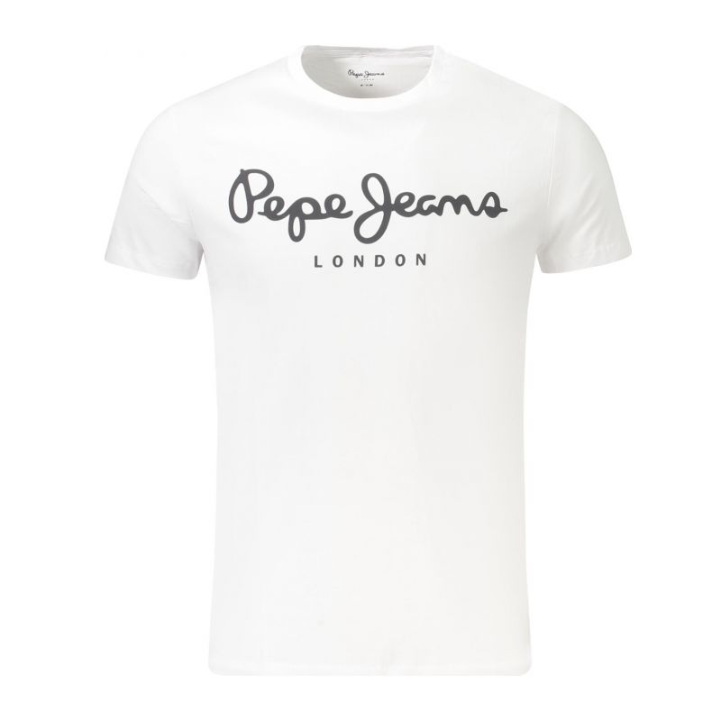 Мъжка тениска с къс ръкав , бяла PEPE JEANS PM508210_BI800