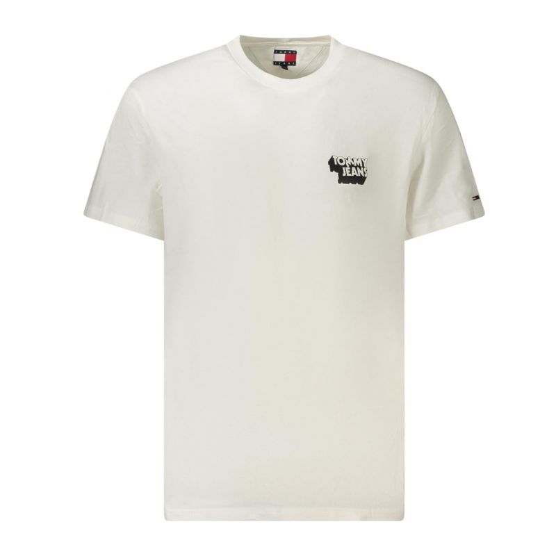 Мъжка тениска с къс ръкав , бяла TOMMY HILFIGER DM0DM21539_BIYBL