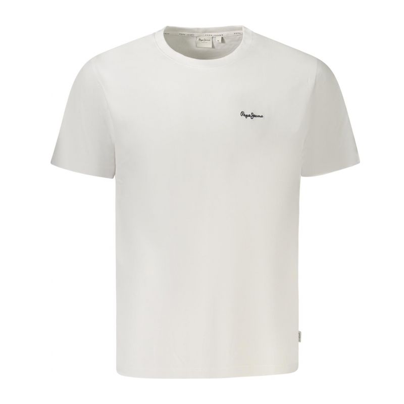 Мъжка тениска с къс ръкав , бяла PEPE JEANS PM509741_BI800