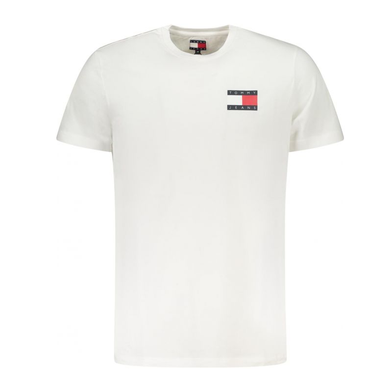 Мъжка тениска с къс ръкав , бяла TOMMY HILFIGER DM0DM20740_BIYBR