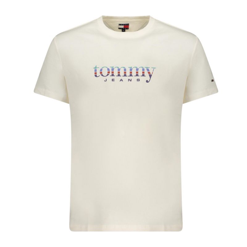 Мъжка тениска с къс ръкав , бяла TOMMY HILFIGER DM0DM22333_BIYBH