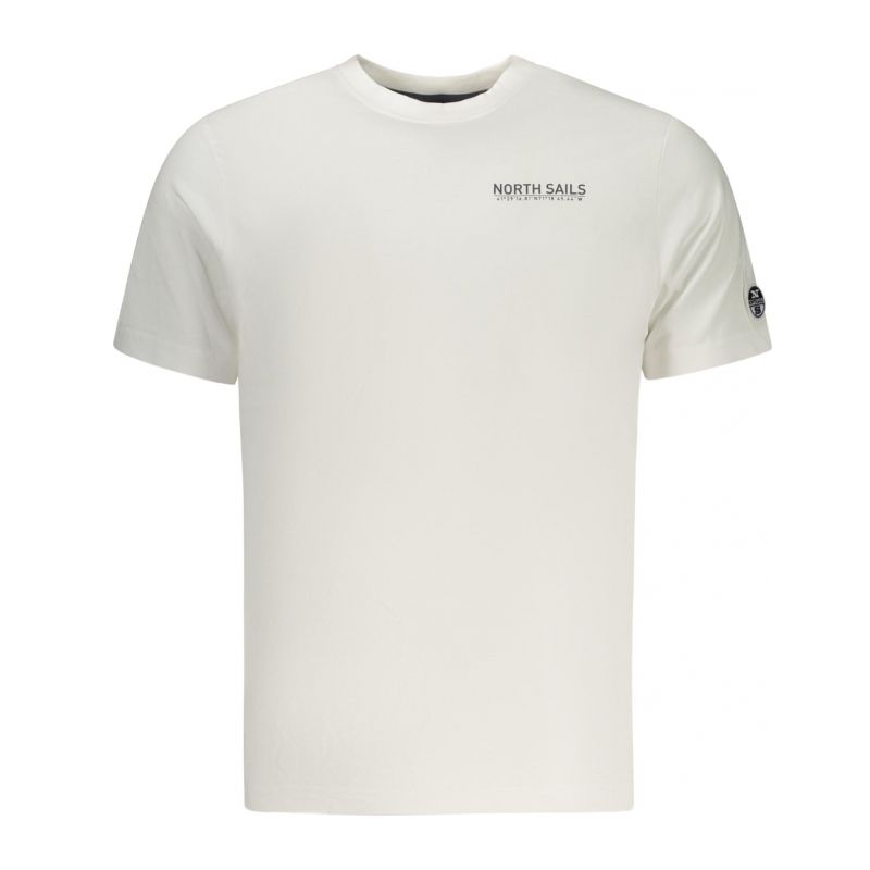 Мъжка тениска с къс ръкав , бяла NORTH SAILS 996042000_BI0101