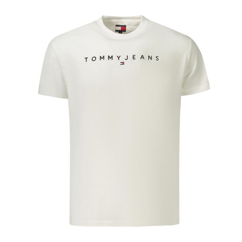 Мъжка тениска с къс ръкав , бяла TOMMY HILFIGER DM0DM20744_BIYBR