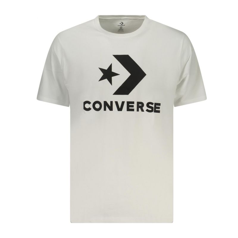 Мъжка тениска с къс ръкав , бяла CONVERSE CVM5T458_BI100
