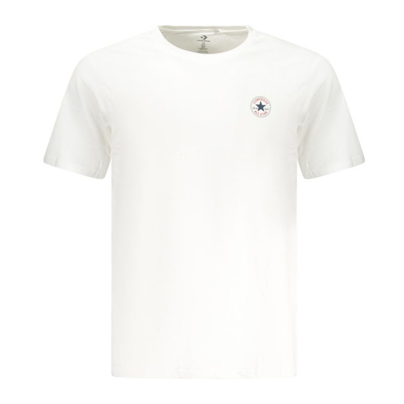 Мъжка тениска с къс ръкав , бяла CONVERSE CVM5T565_BI100WHI