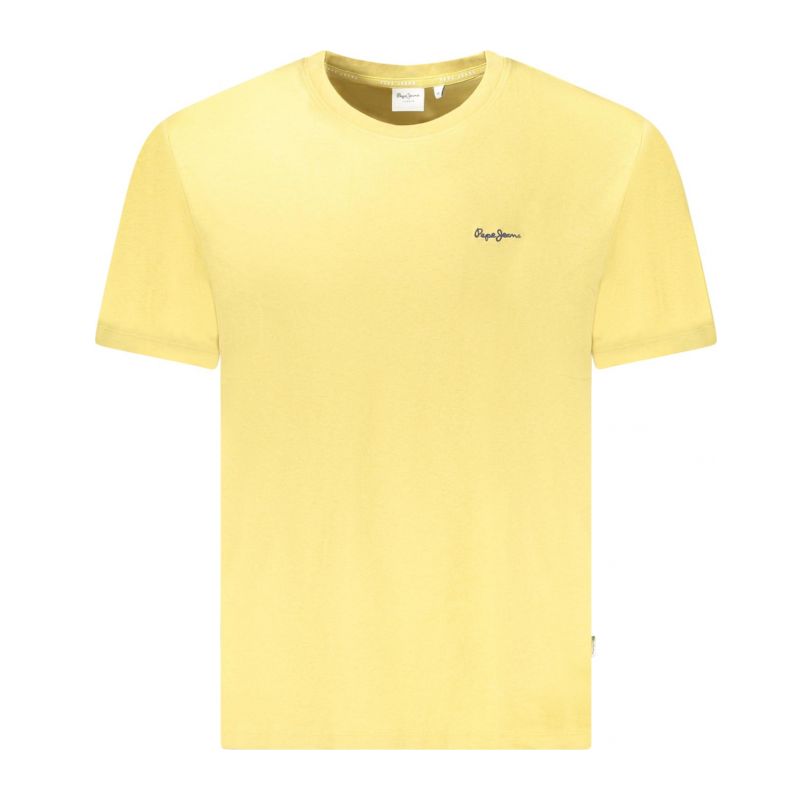 Мъжка тениска с къс ръкав , жълта PEPE JEANS 