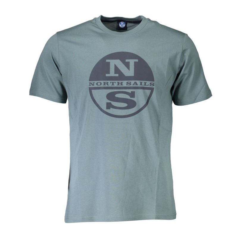 Мъжка тениска с къс ръкав , зелена NORTH SAILS 902504000_658DE96_VERDE0419