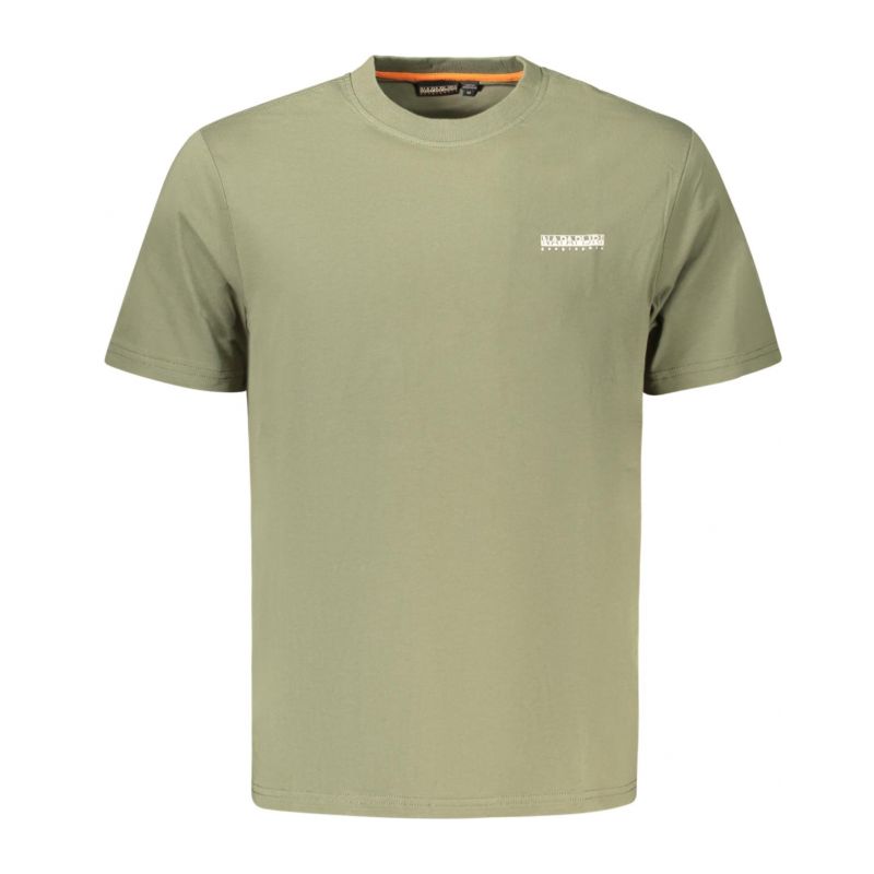 Мъжка тениска с къс ръкав , зелена NAPAPIJRI NP0A88TRSSMALLBOXSS_VEG0A