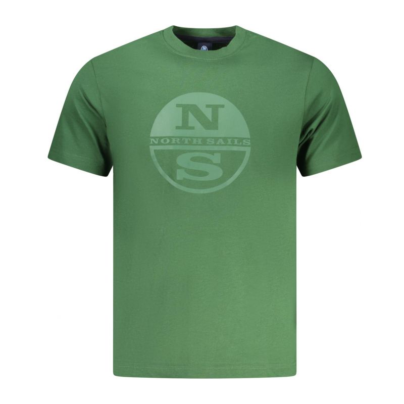 Мъжка тениска с къс ръкав , зелена NORTH SAILS 996043000_VE0400