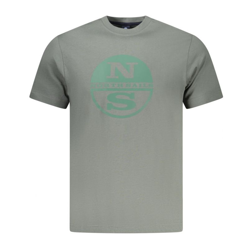 Мъжка тениска с къс ръкав , зелена NORTH SAILS 996043000_VE0419