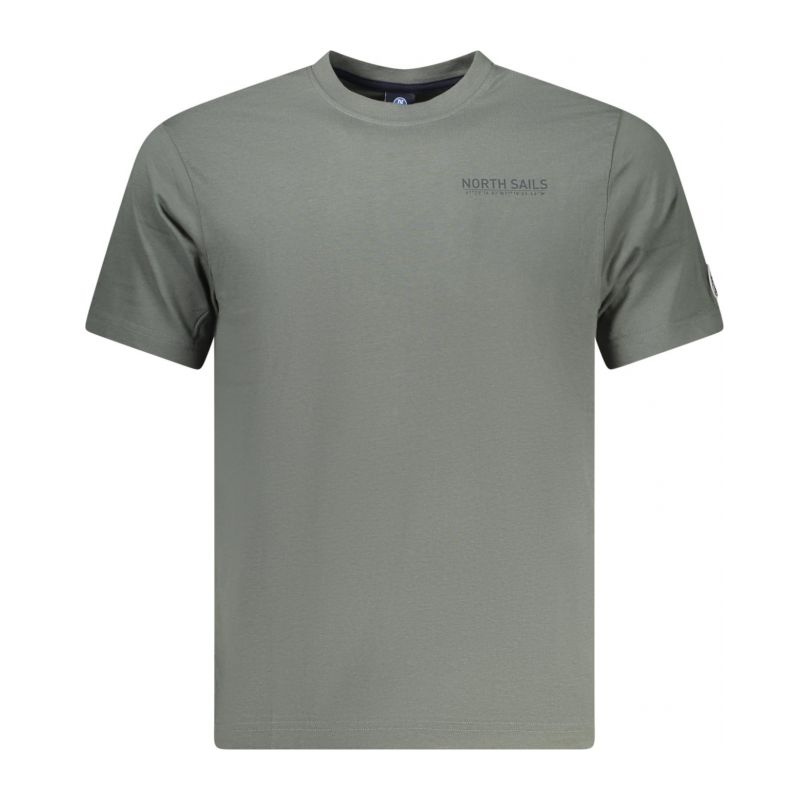 Мъжка тениска с къс ръкав , зелена NORTH SAILS 996042000_VE0419