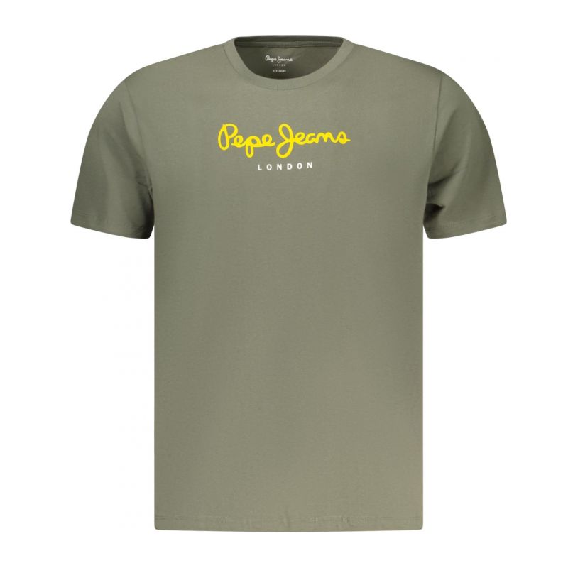 Мъжка тениска с къс ръкав , зелена PEPE JEANS PM5010178EGGON_VE728