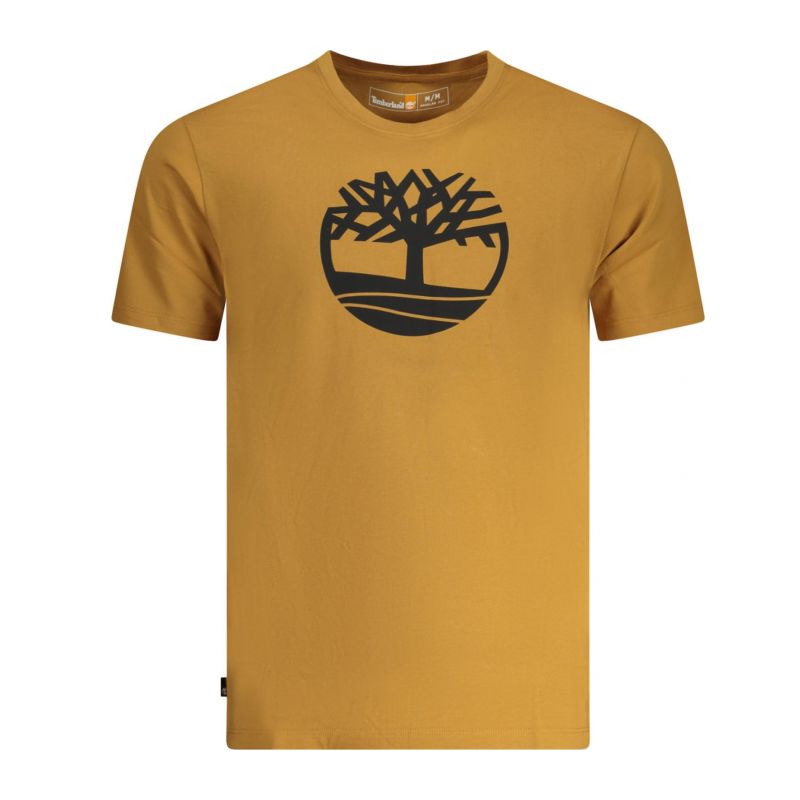 Мъжка тениска с къс ръкав , кафява TIMBERLAND TB0A2C2R_F424AE7_MARRONEP47