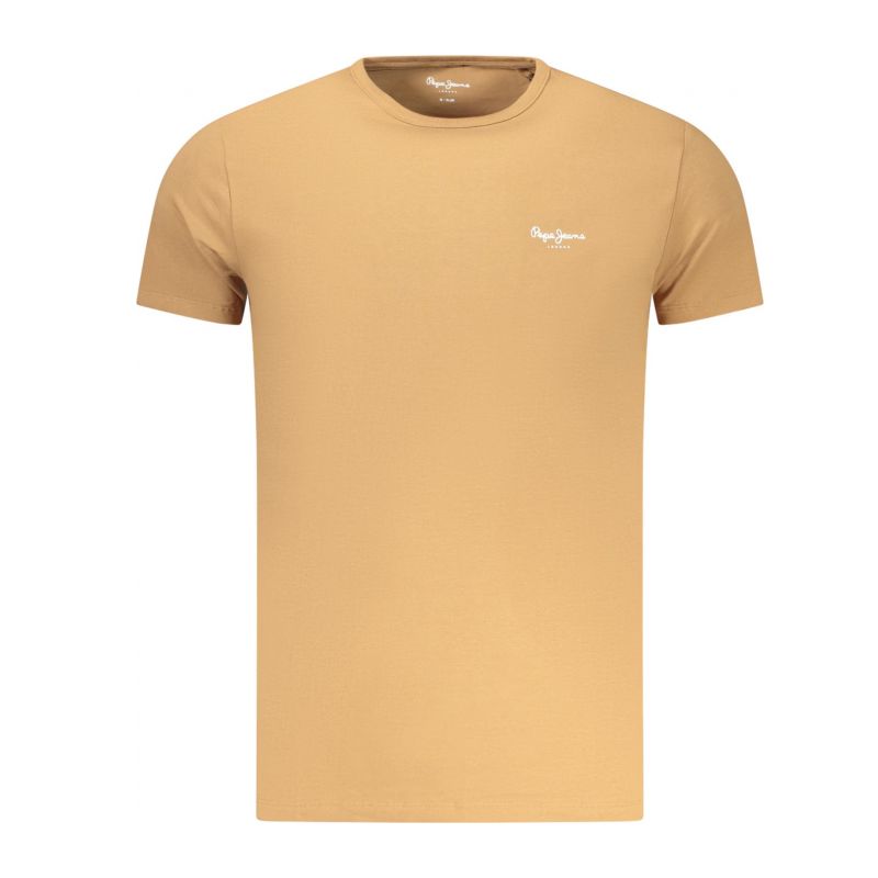 Мъжка тениска с къс ръкав , кафява PEPE JEANS PM5010180ORIGINALBASIC3N_MA850