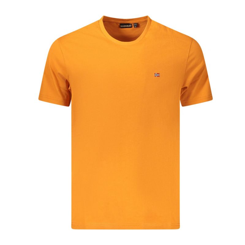 Мъжка тениска с къс ръкав , оранжева NAPAPIJRI NP0A4H8DSALISSSSUM_ARA68