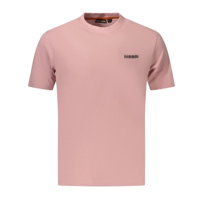 Мъжка тениска с къс ръкав , розова NAPAPIJRI NP0A88TRSSMALLBOXSS_RSP1T