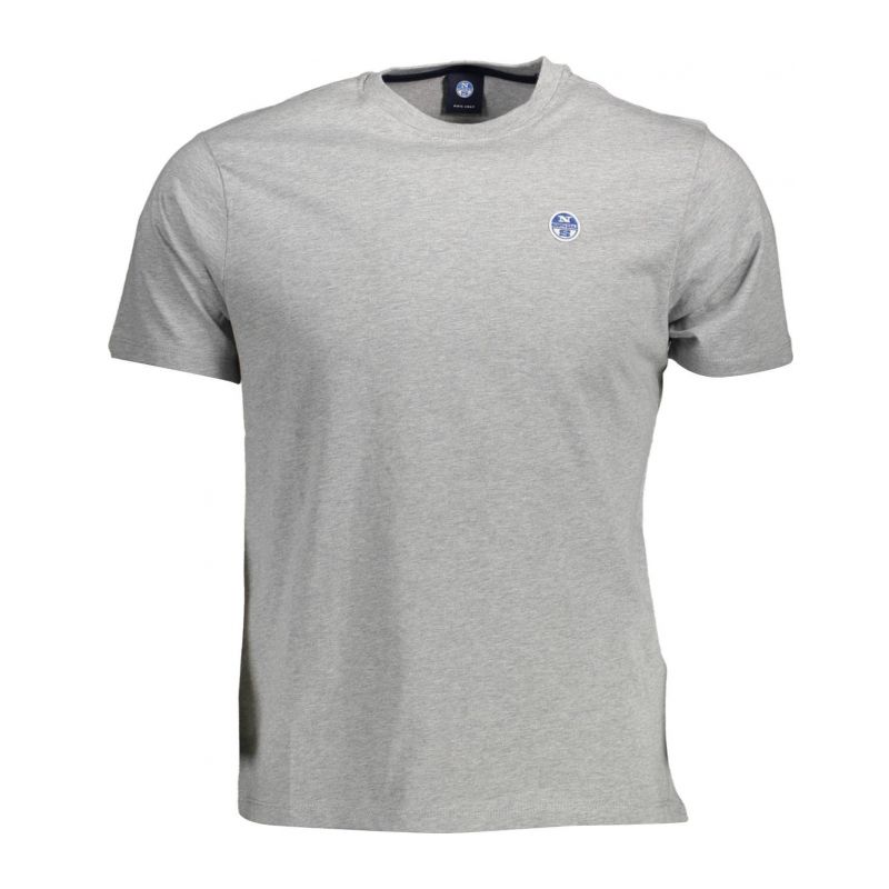 Мъжка тениска с къс ръкав , сива NORTH SAILS 692791000_0E5DF8F_GRIGIO0926