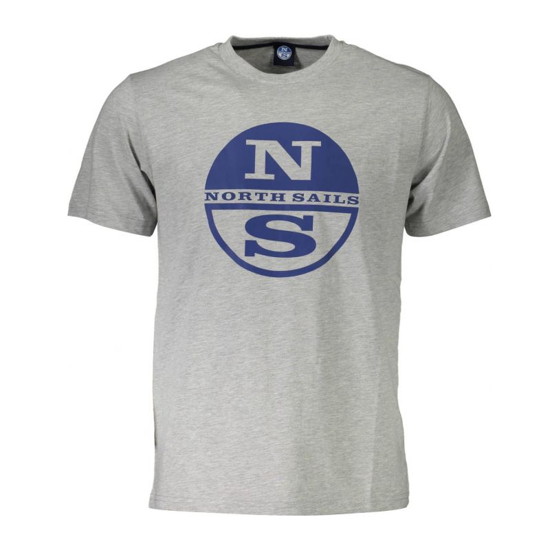 Мъжка тениска с къс ръкав , сива NORTH SAILS 902504000_8604D06_GRIGIO0926