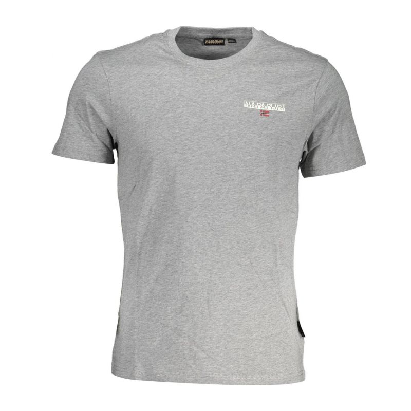 Мъжка тениска с къс ръкав , сива NAPAPIJRI NP0A4GWIS-ICESS2_A2321FC_GRIGIO160
