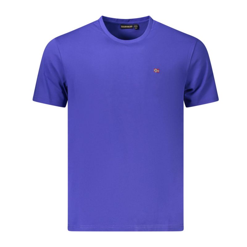 Мъжка тениска с къс ръкав , синя NAPAPIJRI NP0A4H8DSALISSSSUM_BLB3B