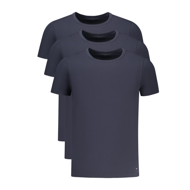 Мъжка тениска с къс ръкав , синя TOMMY HILFIGER UM0UM03724_BL0UF